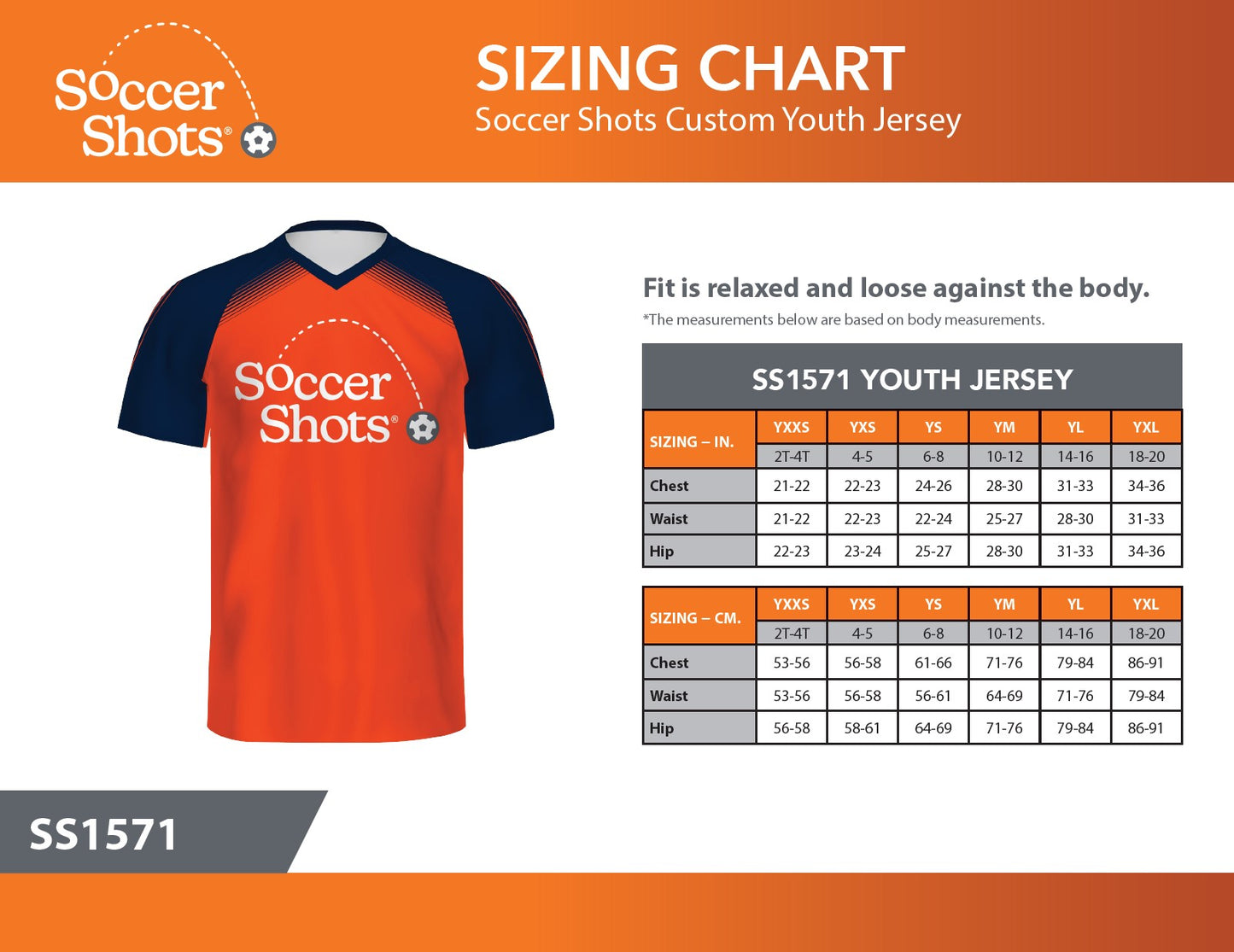 Soccer Shots Custom Youth Jersey & Bag
