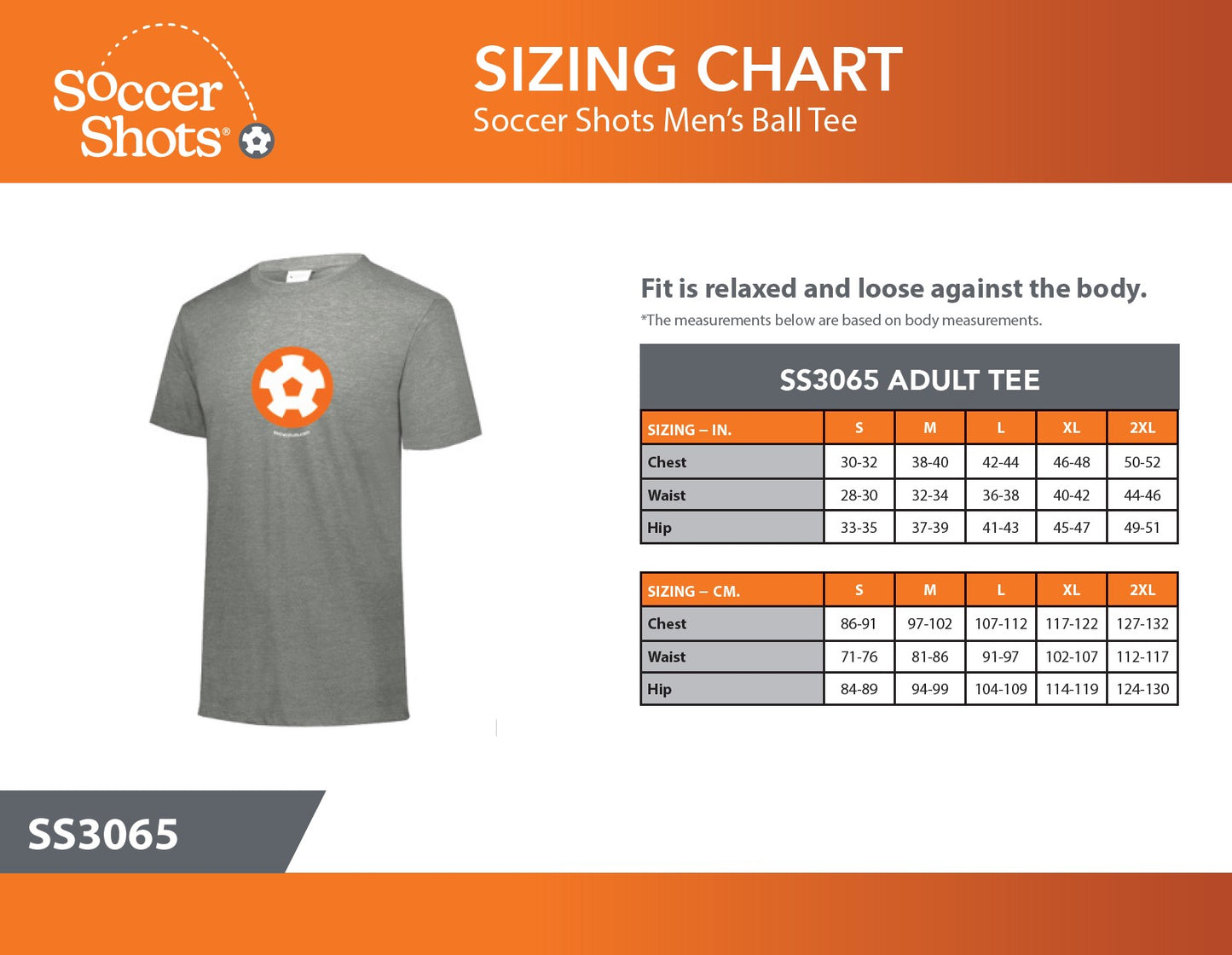 Soccer Shots Men's Ball Tee