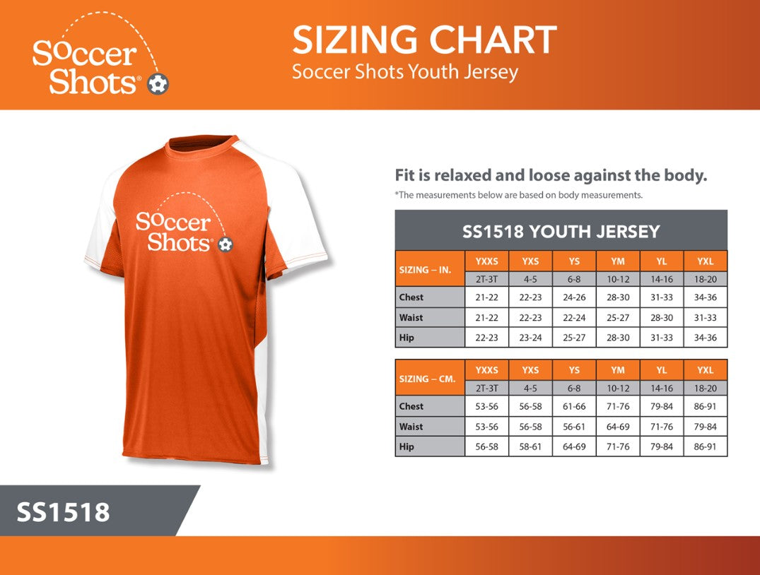 Soccer Shots Youth Jersey Bundle