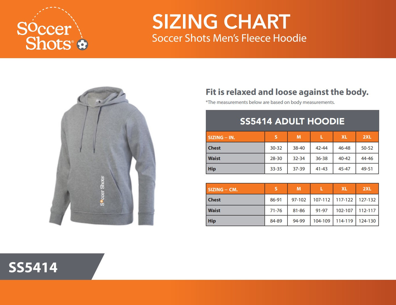 Soccer Shots Men's Fleece Hoodie