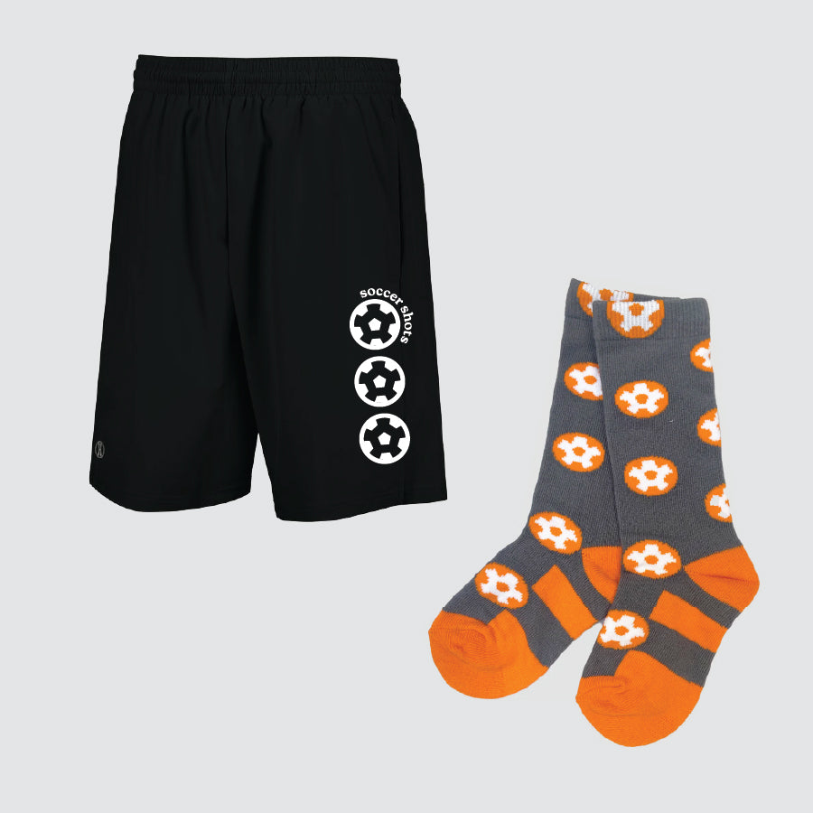 Soccer Shots Shorts and Socks Bundle