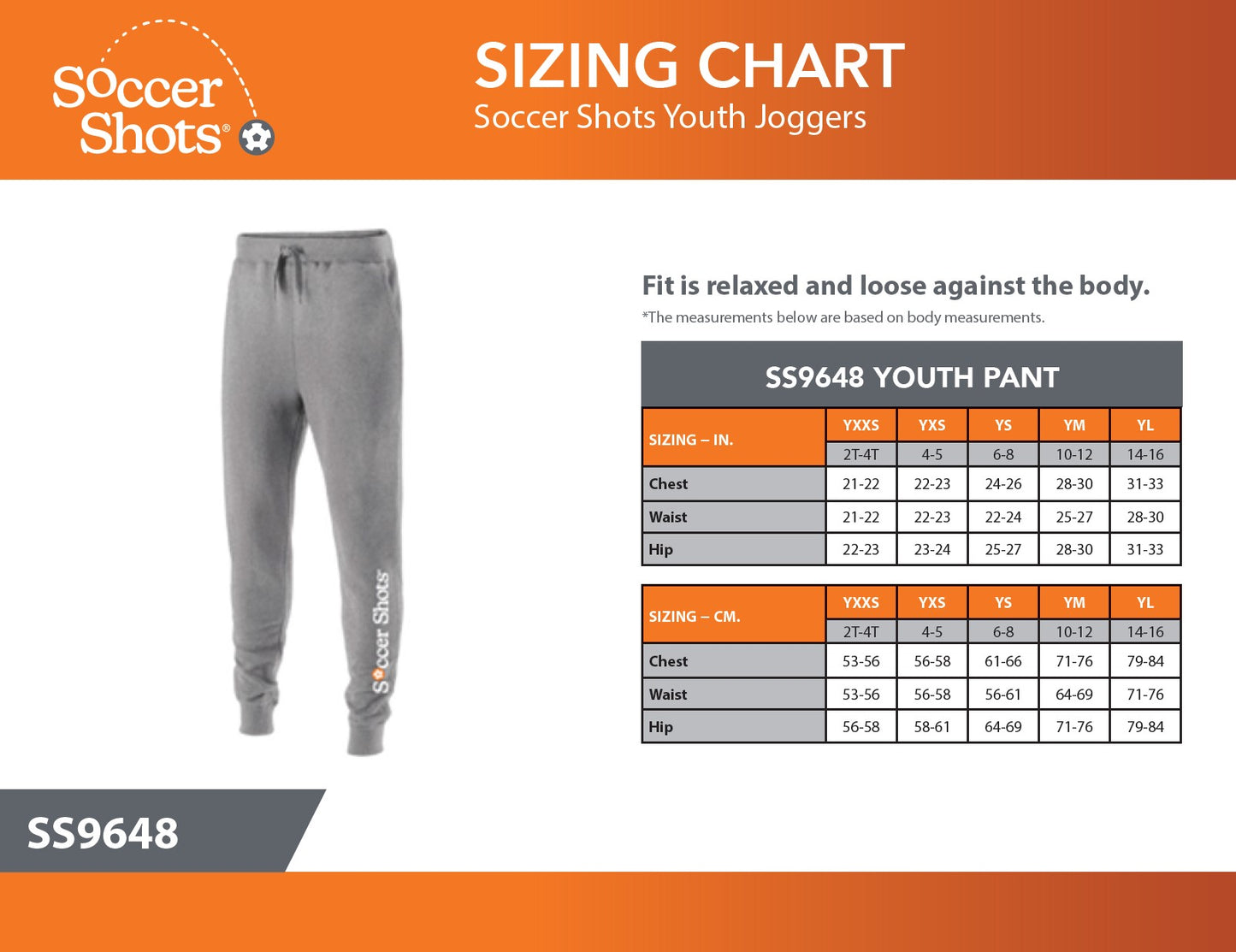 Soccer Shots Youth Joggers